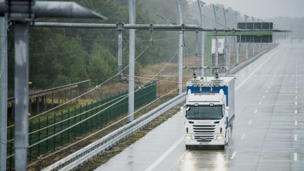 Scania. Testes a camiões elétricos em 2016