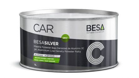 BESA. Nova massa de alumínio Besa-Silver com fórmula melhorada
