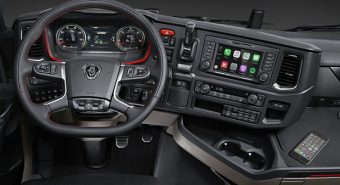Scania – Apple CarPlay chega aos camiões