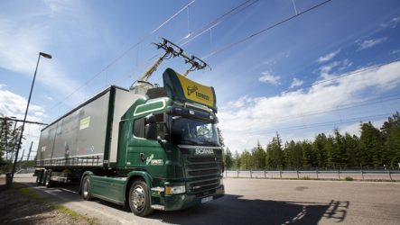Scania. Estrada elétrica na Suécia