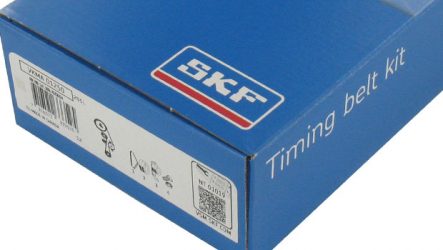 SKF. Códigos QR com instruções de montagem nos Kits de correias
